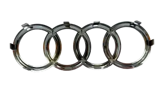 NEU Original AUDI A3 A4 A5 Emblem Ringe Chrom Vorne 4KE853605 - Bild 3
