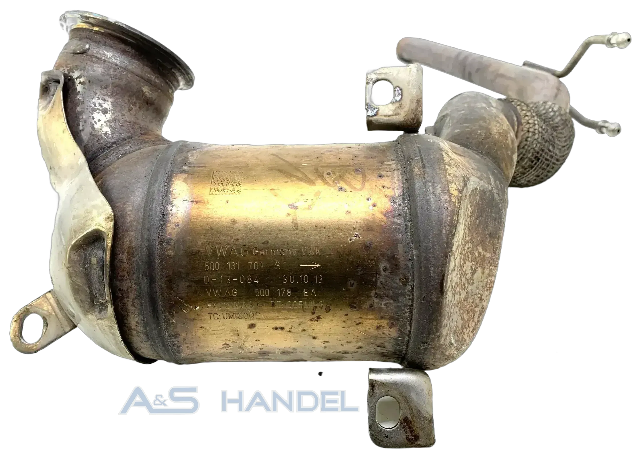 Original VW Audi Katalysator A3 8V Seat Leon 5F Skoda Golf 7 1.4TSI 5Q0131701S - Bild 1