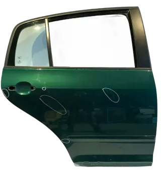 Orig. VW Golf V 5 Plus 5M Tür Beifahrerseite Hinten Rechts Grün Met. 5M0833312 - Bild 2