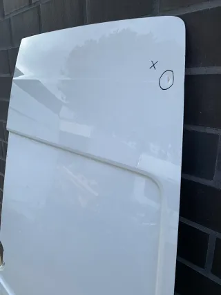 Original Volkswagen Crafter 7C MAN TGE Hecktür Flügeltür Hinten Rechts Weiss - Bild 4