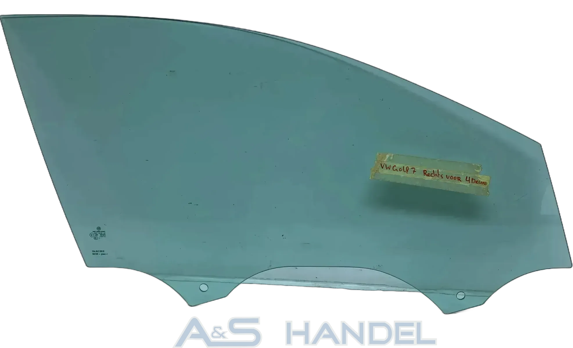 Original Volkswagen Golf 7 5G Türscheibe Türglas Fenster Rechts Vorne 5G4845202B - Bild 1