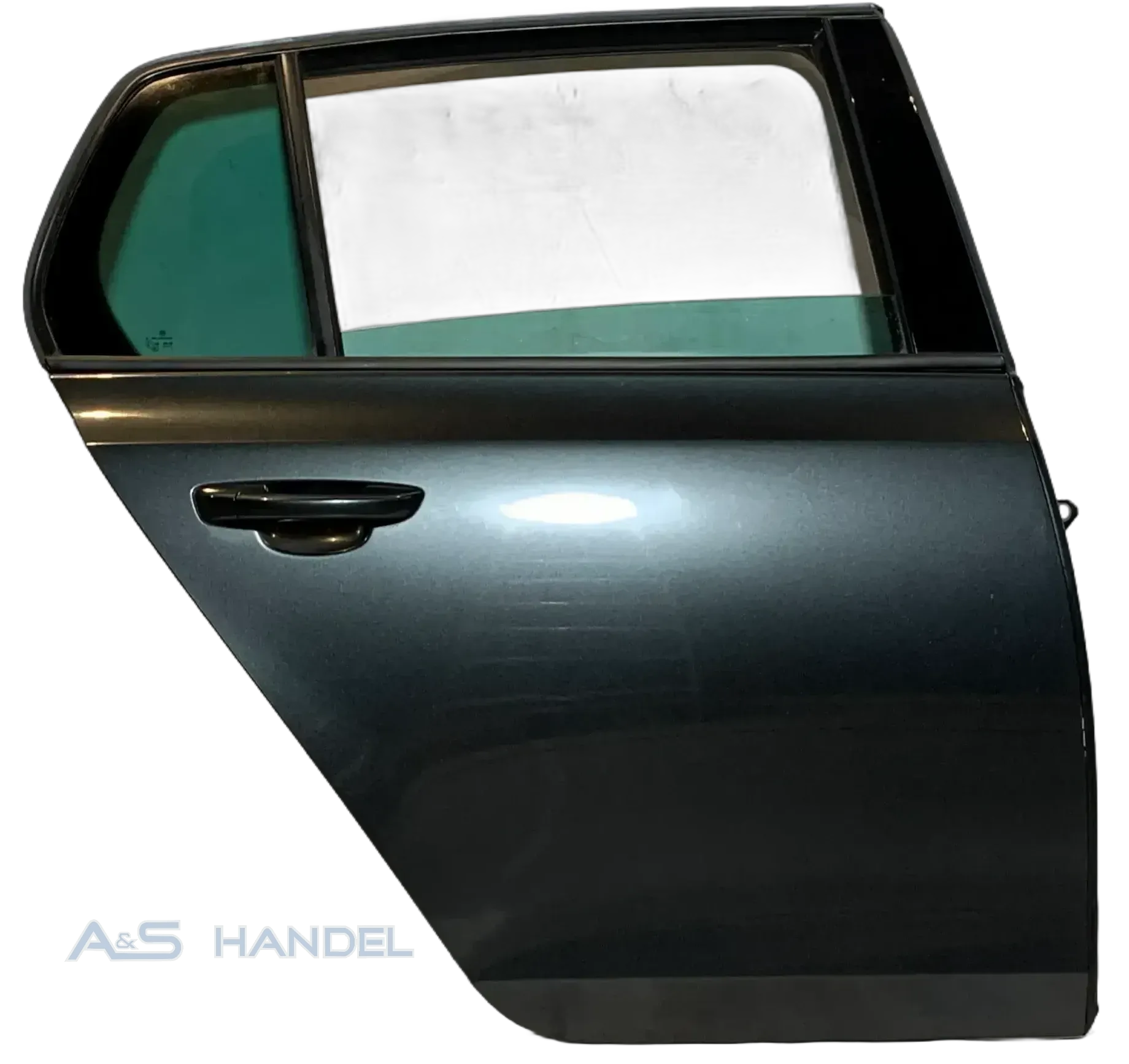 Original Volkswagen Golf 6 5K Tür Beifahrerseite Hinten Rechts Grau Metallic - Bild 1