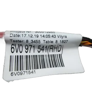Original Skoda Volkswagen Leitungssatz Anhängerkupplung 6V0971541 - Bild 5