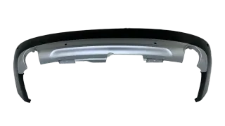 Original Volvo XC90 II Stoßstange unterer Spoiler Schwarz Silber Hinten 31353430 - Bild 5