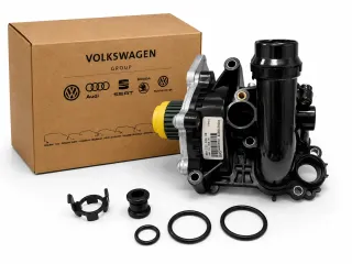 NEU Original VW Seat Skoda Audi Wasserpumpe Thermostat 1.8TSI 2.0TSI 06H121026DR - Bild 2