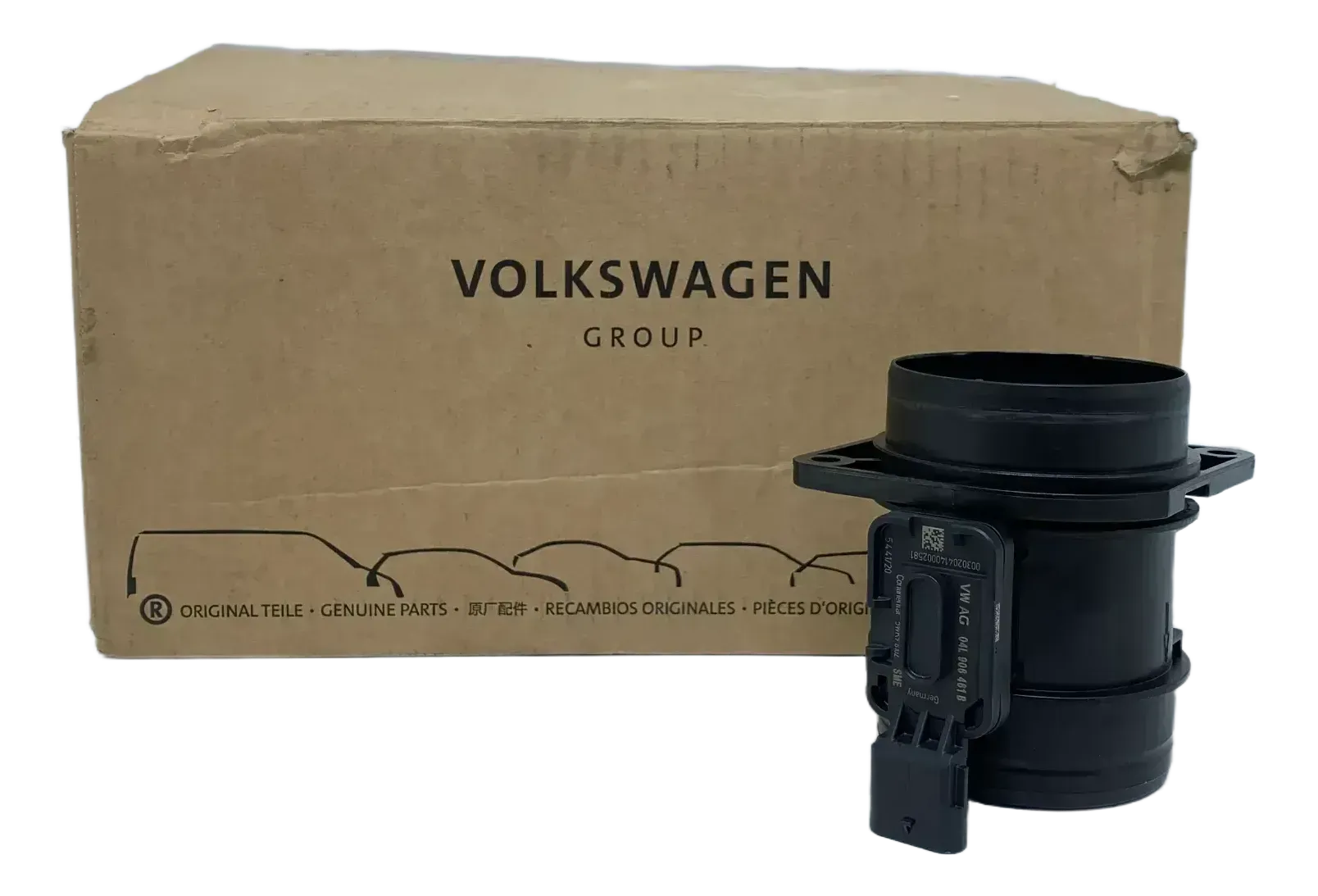 NEU Original VW Seat Skoda Luftmassenmesser 04L906461B - Bild 1