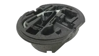 Original VW Einsatz mit Bordwerkzeug Wagenheber Radschlüssel Hinten 1K0012115C - Bild 4