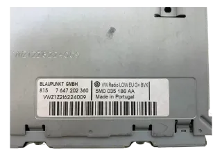 Original VW Golf V Plus Autoradios CD Player Blaupunkt 5M0035186AA - Bild 6