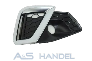 Orig. Audi A4 B9 Facelift Frontgitter Kühlergitter Links 8W0807682AM - Bild 1