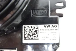 Orig. VW Audi Seat Skoda Lenkwinkelsensor Schleifring Steuergerät 5K0953569BB - Bild 2