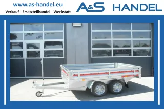 Temared Transporter 2515/2 PKW Anhänger 750kg Hochlader Tandem - Bild 1