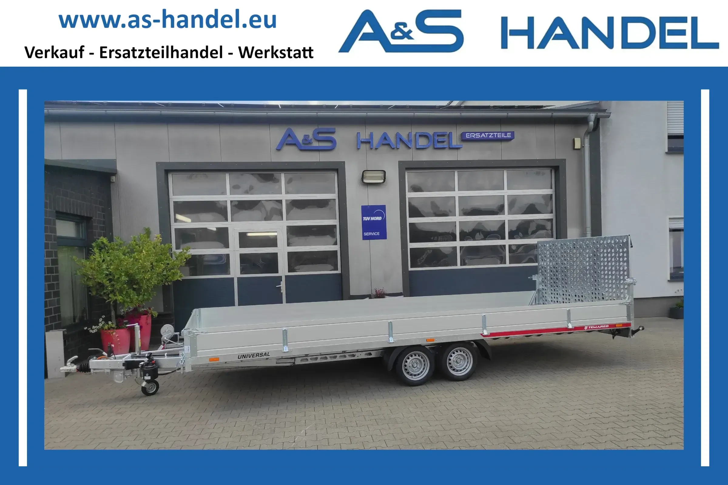 Temared Universal 5121/2 S 3,5T Kipper Transporter 507x210x32 - Bild 1