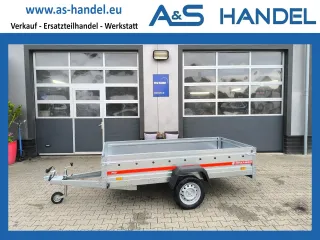 Temared Anhänger 750kg 2612 Pro Tieflader PKW Trailer 100 km/h - Bild 1