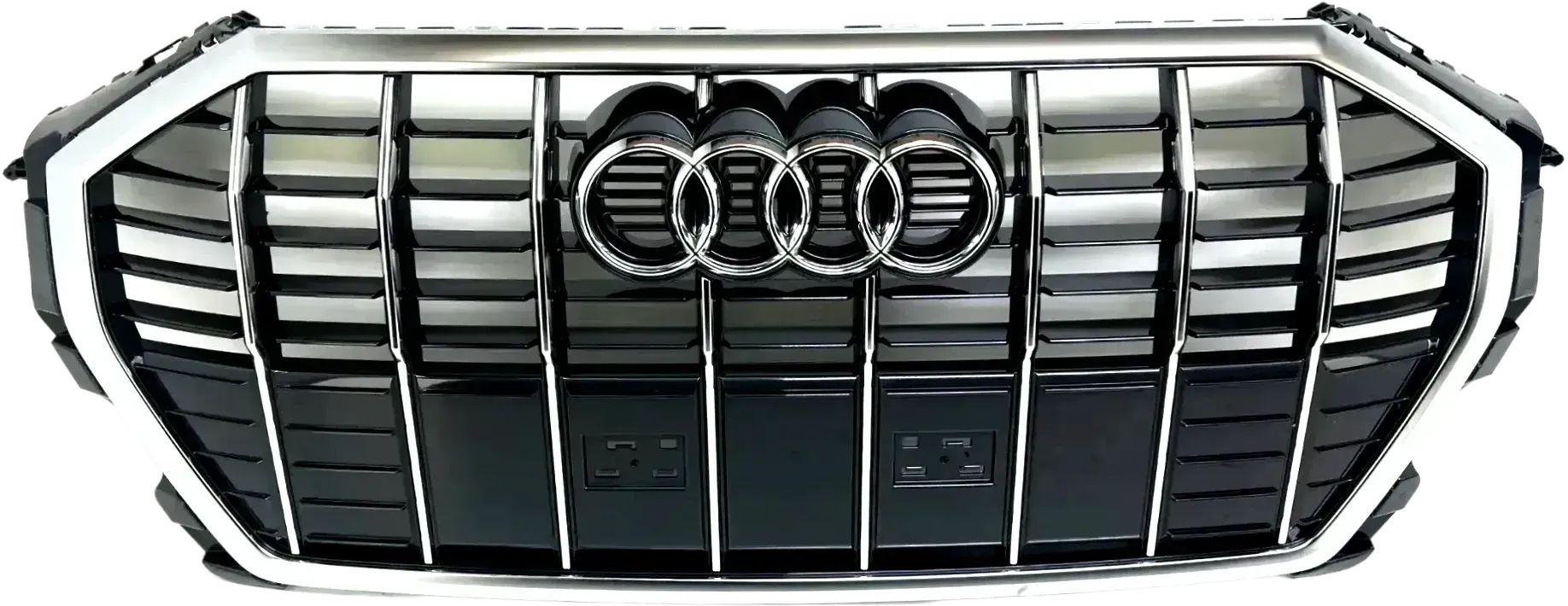 NEU Original Audi Q3 S-Line Stoßstange Kühlergrill Frontgrill Chrome 83A853651E - Bild 1