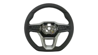 NEU - Original Seat Leon Ateca Tarraco Ibiza Lederlenkrad Vorne Links 6F0419091F - Bild 1