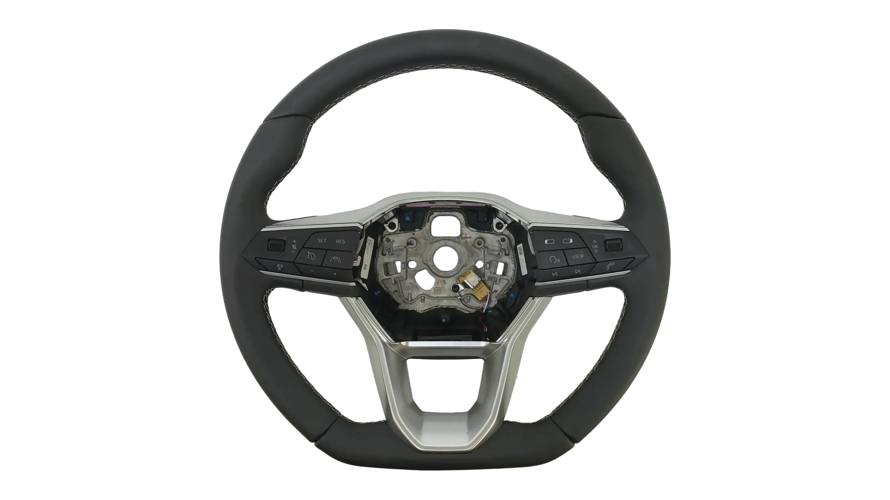 NEU - Original Seat Leon Ateca Tarraco Ibiza Lederlenkrad Vorne Links 6F0419091F - Bild 1