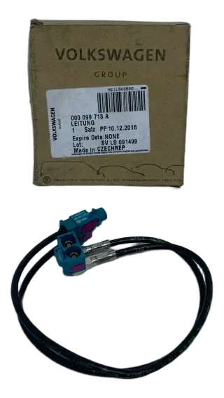 NEU Original VW Audi Seat Antenne Doppeladapterantennenleitung 000098713A - Bild 1