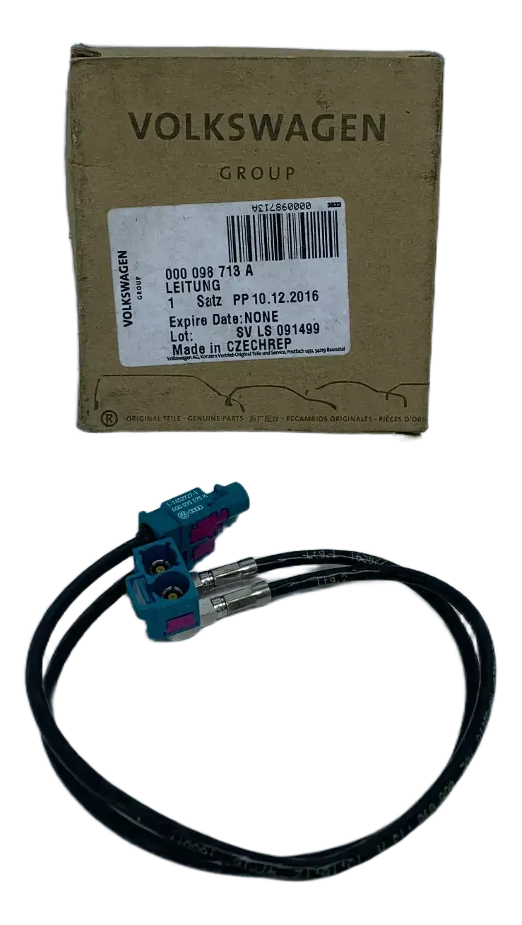 NEU Original VW Audi Seat Antenne Doppeladapterantennenleitung 000098713A - Bild 1