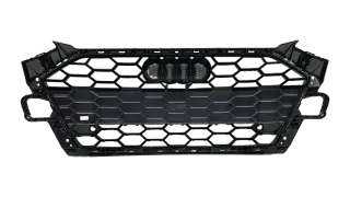 Original AUDI A4 8W B9 S-Line Facelift Grill Kühlergrill Schwarz 8W0853651EB - Bild 6