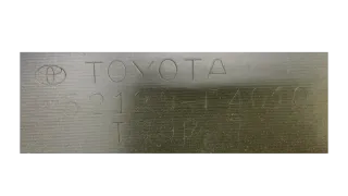 Original Toyota C-HR CHR Stoßstange Stoßfänger Blau Vorne 52119F4010 - Bild 8