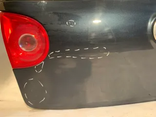 Original Volkswagen Golf 5 1K Heckklappe Kofferraumdeckel Blau Met. Vormontiert - Bild 8