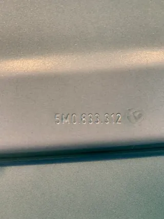Orig. VW Golf V 5 Plus 5M Tür Beifahrerseite Hinten Rechts Grün Met. 5M0833312 - Bild 7