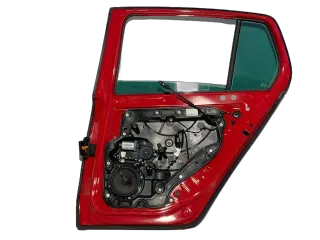 Original Volkswagen Golf 6 5K Tür Hinten Rechts Beifahrerseite Rot Limo - Bild 2