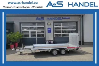 Maschinentransporter Baggeranhänger Temared Builder 4018/2 3,5 to - Bild 1