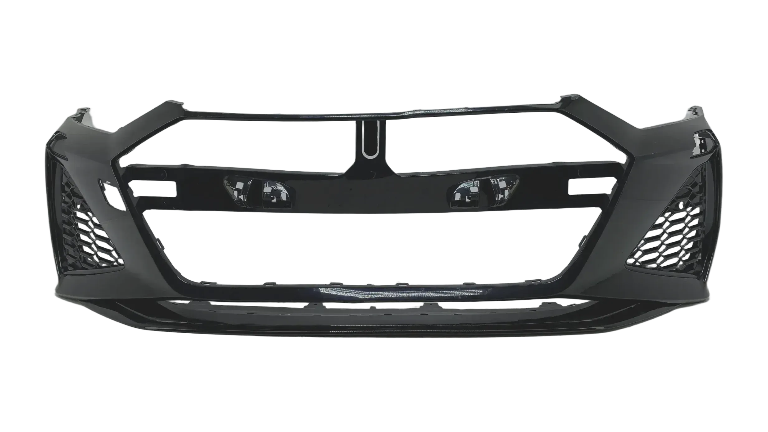 Original AUDI A6 A7 RS6 RS7 C8 Stoßstange PDC SRA Bumper Schwarz Vorn 4K8807437J - Bild 1