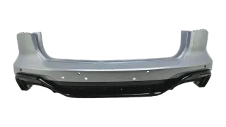 Original Audi RS6 C8 Heckstoßstange Silber mit Diffusor Hinten 4K8807511J - Bild 1