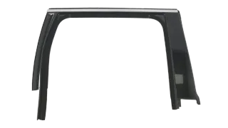 Original VW Touareg 7P Fenster Führungsrahmen Chrom + Leiste Tür HR 7P0839432L - Bild 1