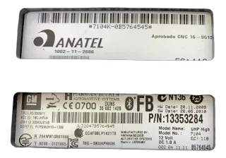 NEU Original Opel Astra J Insignia A Bluetooth Steuergerät Vorne 13353284 - Bild 4
