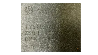 Original Volkswagen Touran Stoßstange Stoßfänger PDC Hinten Grau 1T0807421 - Bild 9