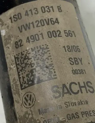 Orig. Volkswagen UP Seat MII Skoda Citigo Federbein Komplett Rechts 1S0413031B - Bild 7