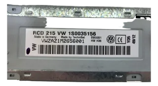Original VW UP! Multimedia Radio Autoradio CD Player 1S0035156 - Bild 5
