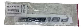 NEU Original BMW Emblem S Drive 18d Kofferraum X1 X2 Schriftzug 51148496003 - Bild 1