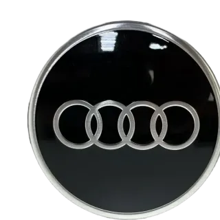 NEU Original AUDI Nabendeckel Felgendeckel Schwarz glänzend 81A601170 - Bild 3