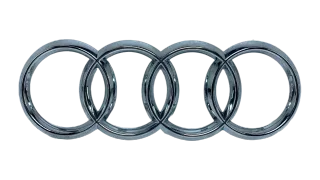 NEU Original AUDI E-Tron Emblem Ringe Chrom Stoßstange Vorne 4KE853605 - Bild 1