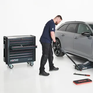 NEU Sonic Werkzeugwagen Werkstattwagen Sonic NEXT S12 485 Teilig Gefüllt 748578 - Bild 10