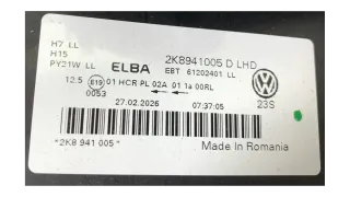 Original Volkswagen Caddy 4 IV 2K8 Frontscheinwerfer Vorne Links 2K8941005D - Bild 8