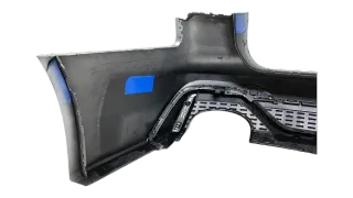 Original Audi RS6 C8 Heckstoßstange Silber mit Diffusor schwarz hinte 4K8807511J - Bild 7