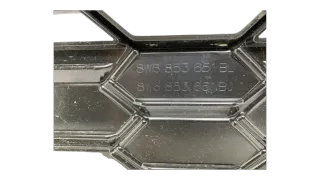 Original AUDI A5 8W6 Facelift Kühlergrill schwarz Chrom PDC Vorne 8W6853651BL - Bild 3