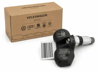 Original VW Audi Porsche Panamera Reifendruckkontrolle Sensor Ventil 7PP907275F - Bild 1