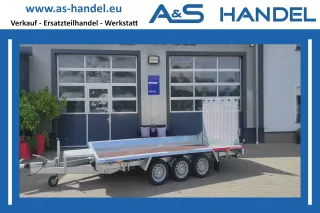 Maschinentransporter Baggeranhänger Temared Builder 3 4018/3 3,5 to - Bild 1