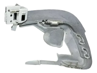 Original Opel Astra H GTC Stoßstange Heckschürze Weiß Vorne 374339703 - Bild 11