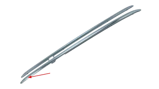 Original VW Passat B8 3G Dachreling Dachgepäckträger Set Chrom 3G9860034 - Bild 1