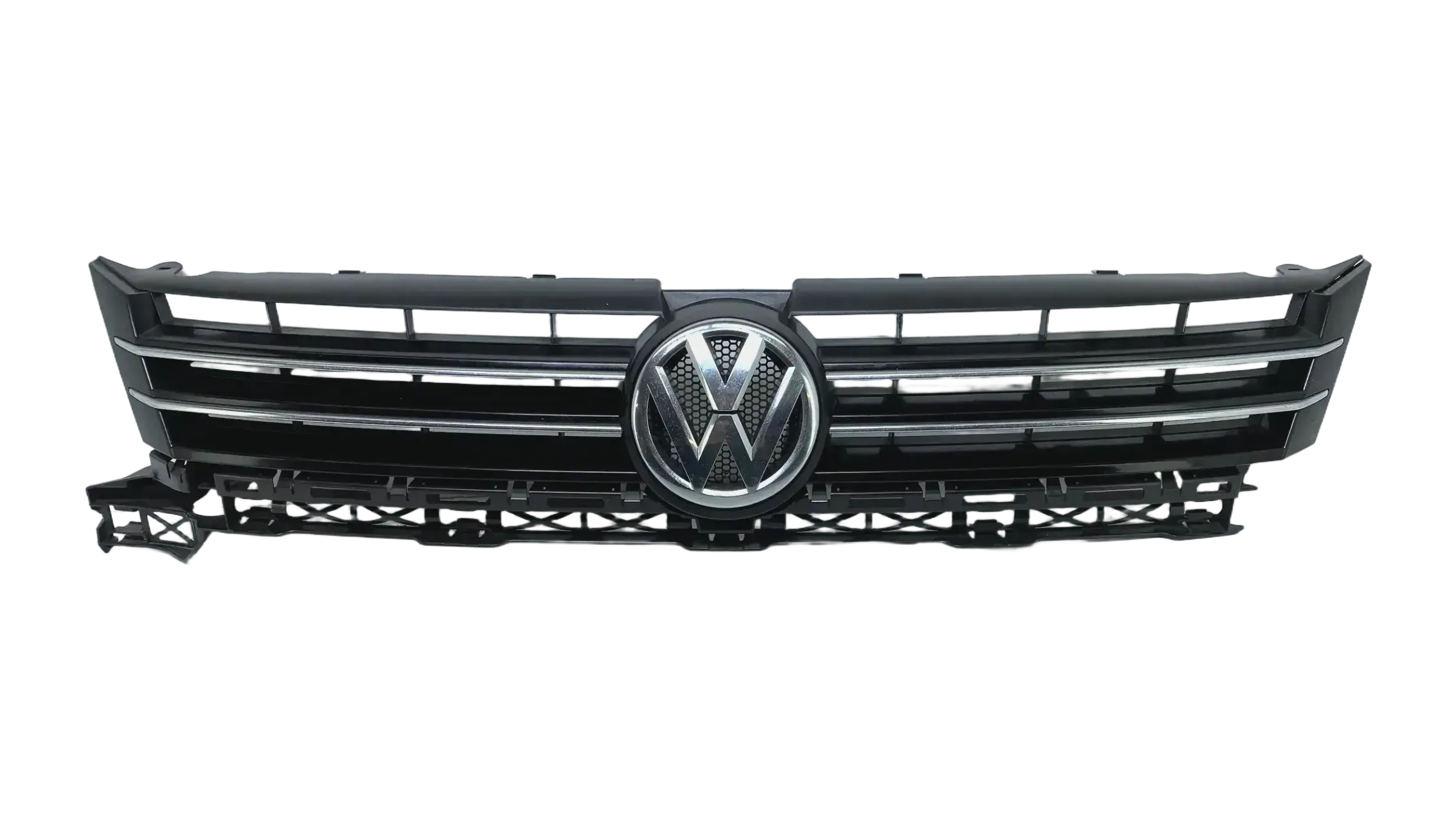 Original Volkswagen Caddy 2K II Kühlergrill mit VW Emblem Vorne 1T0853653L - Bild 1