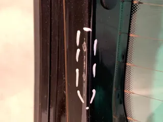 Original Volkswagen Polo 6R / 6C Heckklappe Kofferraumdeckel Klappe Schwarz - Bild 8