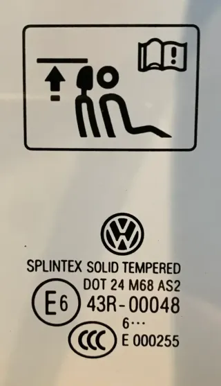 Orig. VW Golf V 5 Plus 5M Tür Beifahrerseite Hinten Rechts Grün Met. 5M0833312 - Bild 6