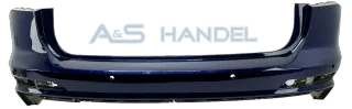 Original Audi A6 4K C8 Stoßstange Heckstoßstange Hinten Blau Metallic 4K9807511C - Bild 1